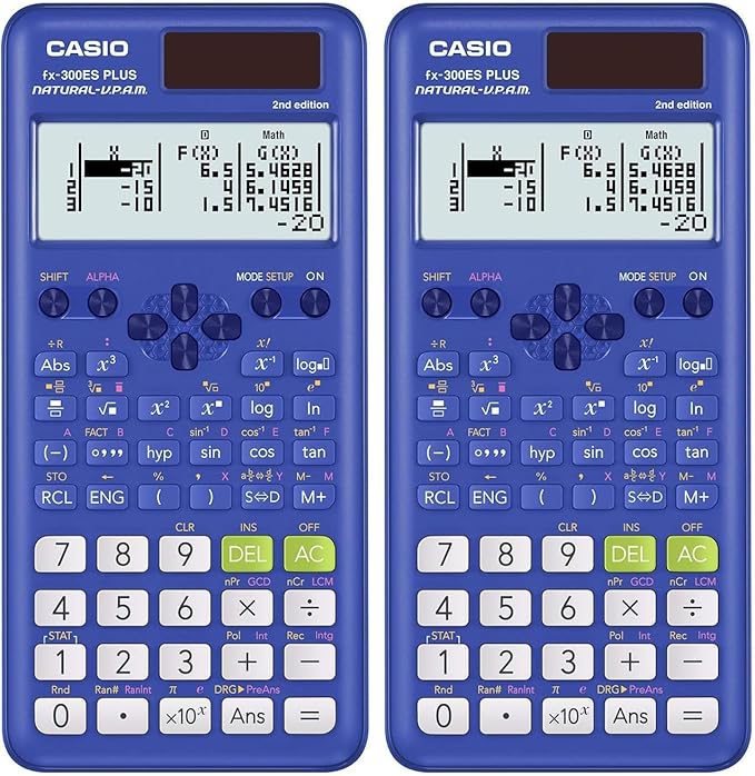 Casio fx-300ES Plus 2nd Edition – Standard Scientific Calculator | 262 Functions by Casio