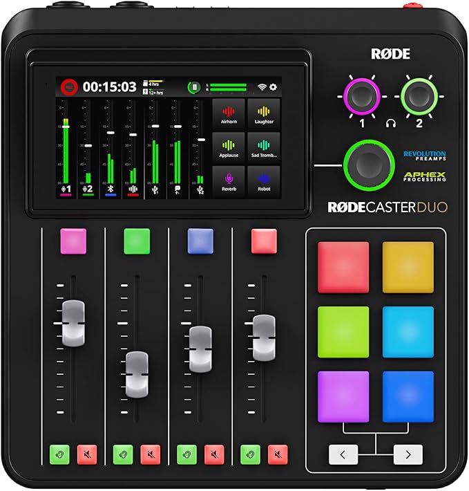 RØDE RØDECaster Duo Compact All-in-One Audio Production Solution - Image 2