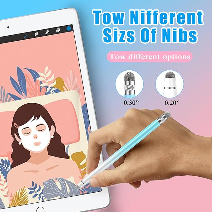Bopomofo 3PCS Stylus Pen for Touchscreen, Stylus Pen for iPhone/iPad/Tablet - Image 4