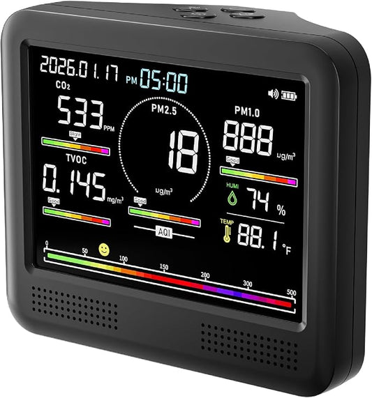 Indoor Air Quality Monitor for Home, CO2 Detector by Unknown