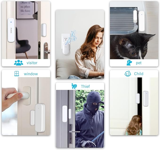 Door Chime, Door Alarm When Opened - Image 7
