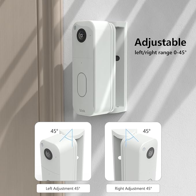 Blink Doorbell Mount, Adjustable 0-45 Degree Angle Mount - Image 2