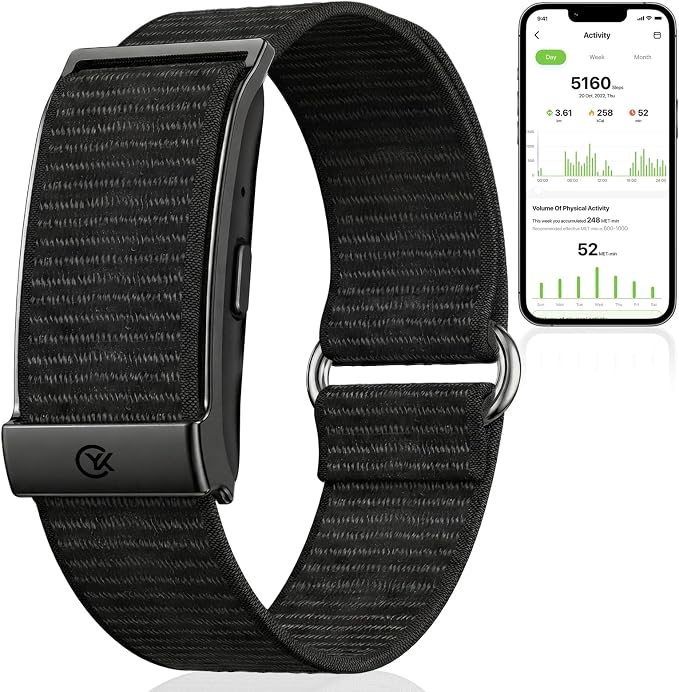 Smart Bracelet, Health and Fitness Tracker, 24/7 Heart Monitor & Sleep Tracker by Unknown