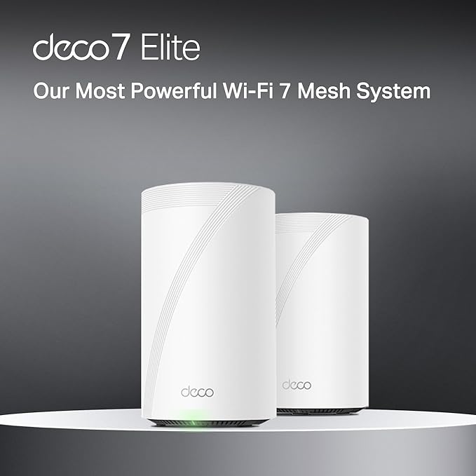 TP-Link Deco 7 Elite BE95 BE33000 Quad-Band WiFi 7 Whole Home Mesh System - Image 2