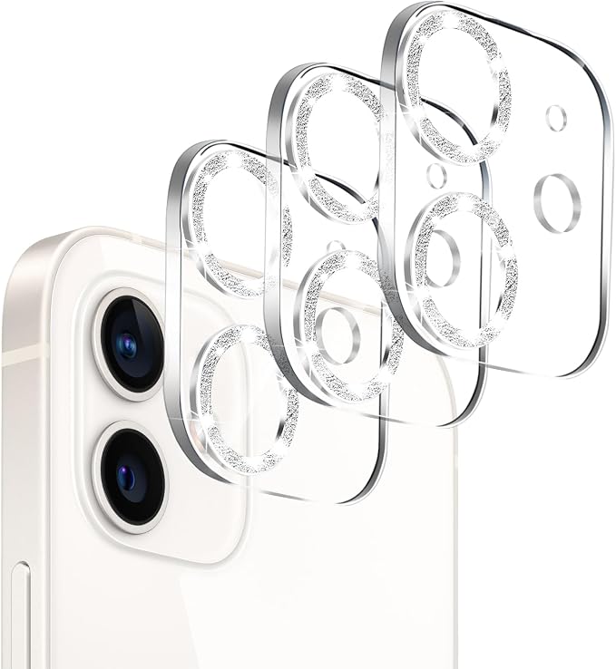 Dengduoduo 3 Pack Tempered Glass Camera Lens Protector by Dengduoduo