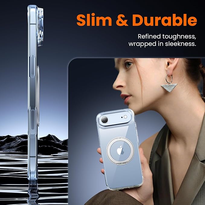 toushion 3 in 1 for iPhone Case Clear, Shockproof for iPhone Air - Image 6