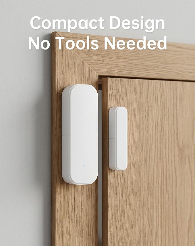 Zigbee Door and Window Sensor, Wireless Mini Contact Sensor, Home Automation - Image 5