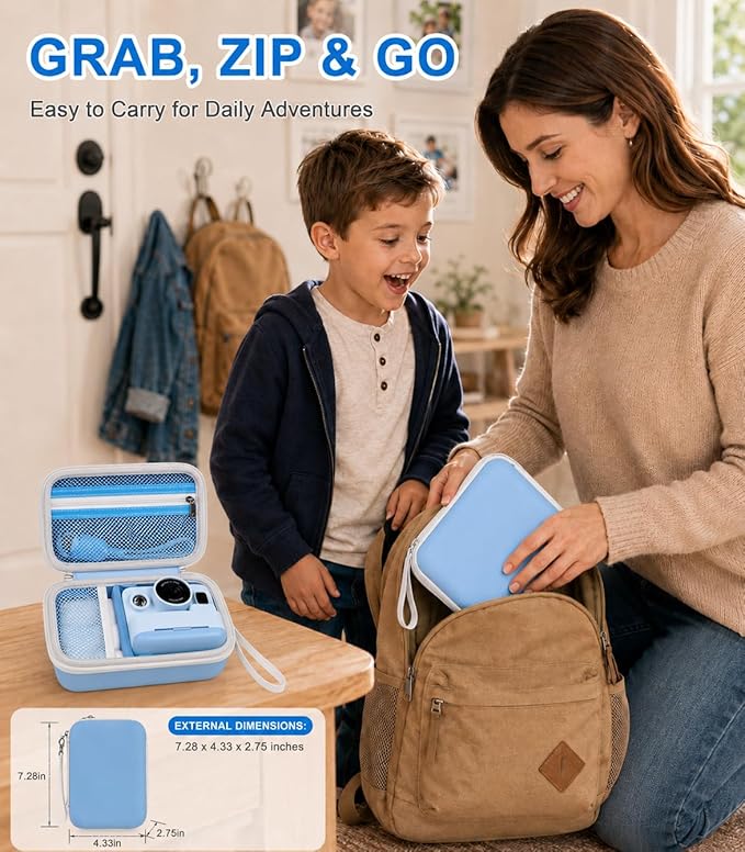 kids Instant Print Camera Case Compatible - Image 5