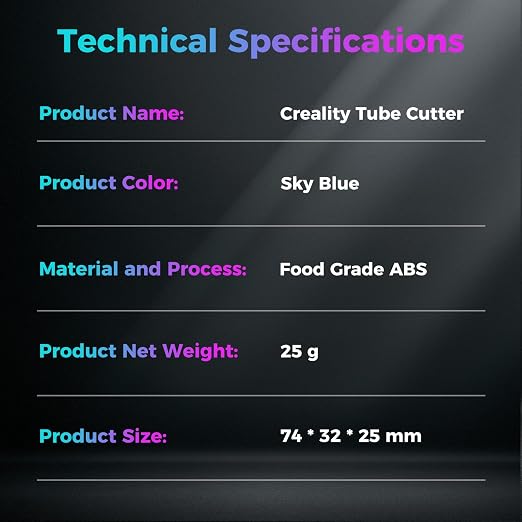 Creality Official Tube Cutter, Universal PTFE & Filament Cutter - Image 8