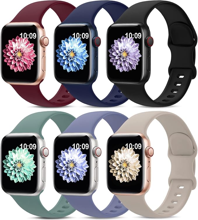6 Pack Sport Bands Compatible by AMSKY