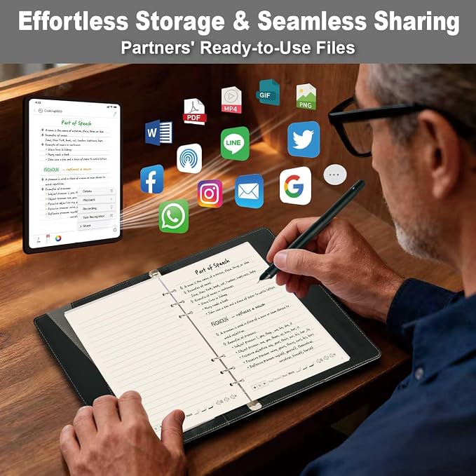 Smart Pen for Note Taking Set Real-Time Paper-to-Digital, Smart Digital Notebook - Image 7