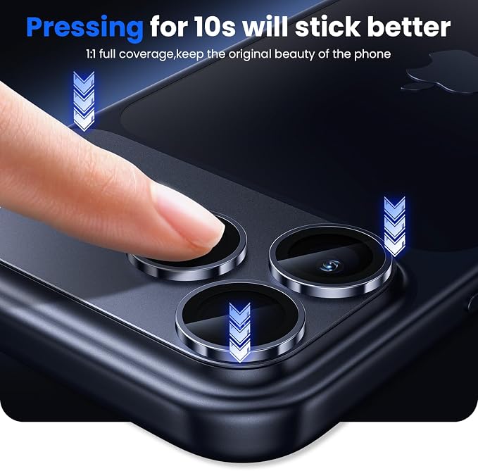 WSKEN for iPhone 17 Pro Camera Lens Protector - Image 5