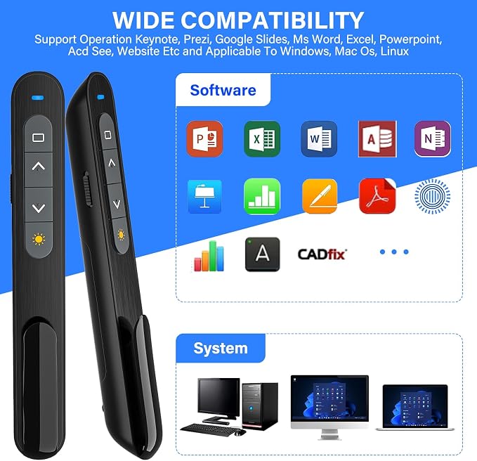 Presentation Clicker, Wireless Presenter Clicker - Image 4
