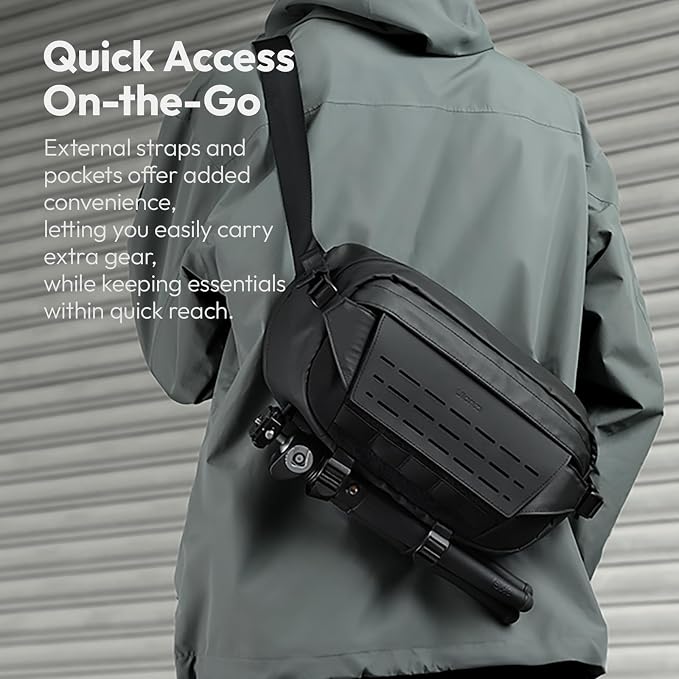 ULANZI Camera Sling Bag, Water-Resistant Camera Case - Image 7