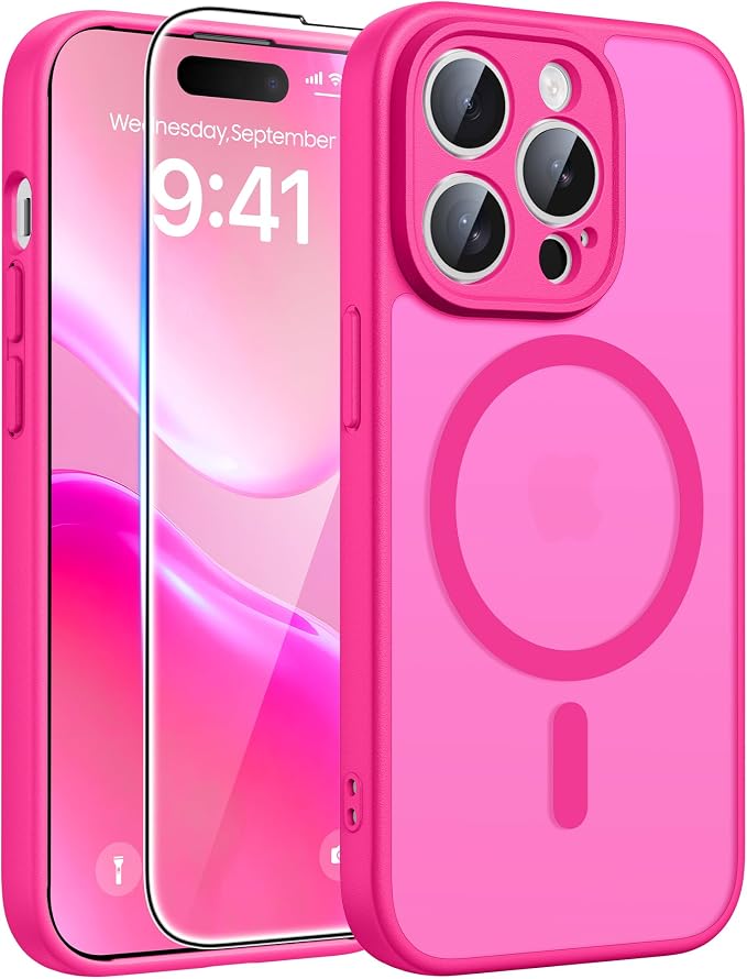 FNTCASE for iPhone 14 Pro Case: Translucent Matte Cases by FNTCASE