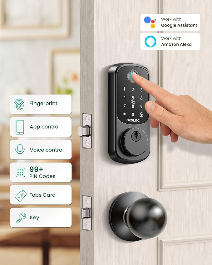 DESLOC B200 Fingerprint Smart Lock - Image 4