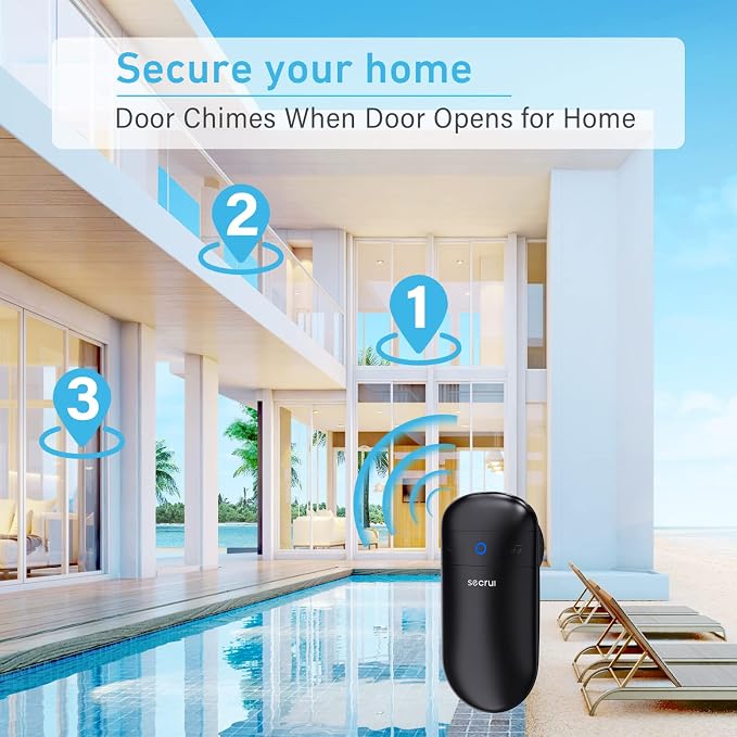 Door Chime, Door Sensor Chime for Door Opens – Door Ringer - Image 4