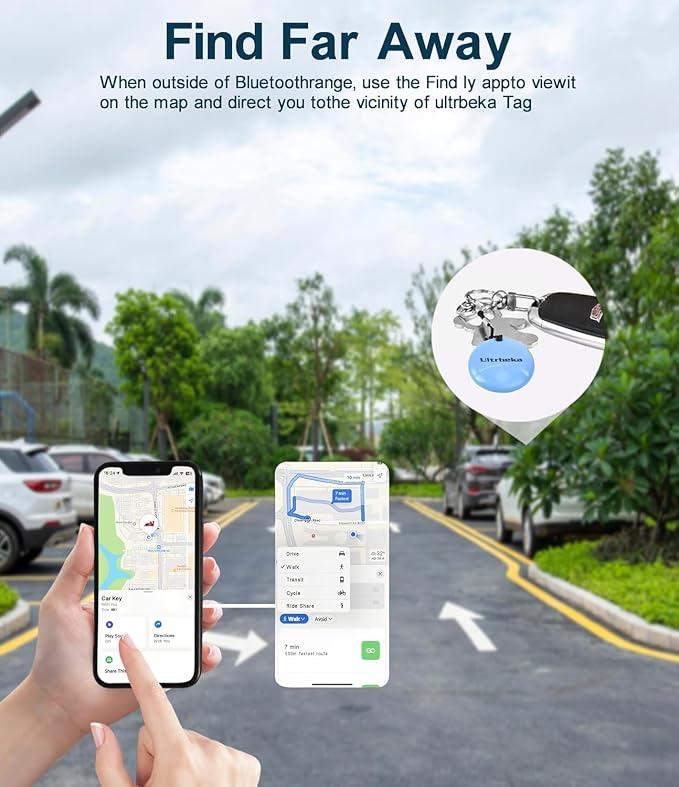 Ultrbeka Air Tracker Tag 4 Pack Bluetooth Item Finder - Image 8