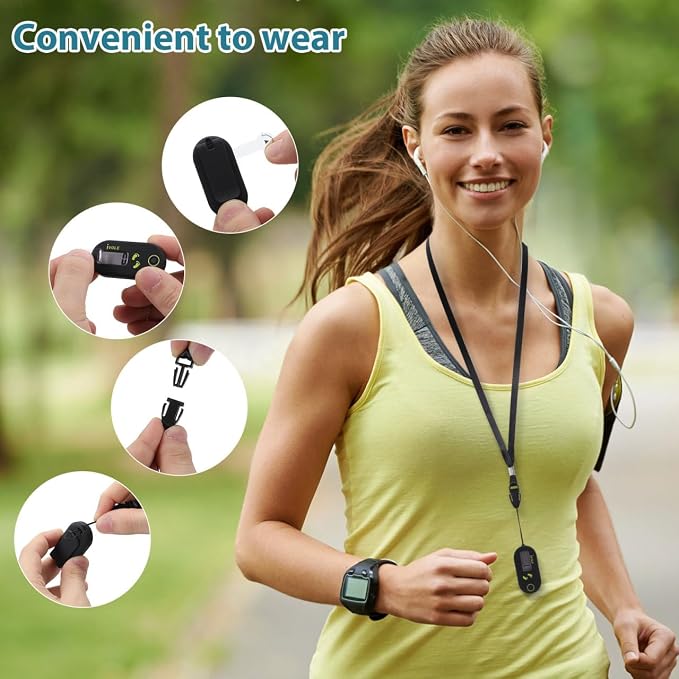 BESPORTBLE Sports Step Counter 3D Digital Pedometer Accurate Step Counter - Image 6