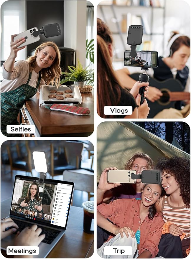 Selfie Light – Rechargeable Phone Light Clip - Image 5