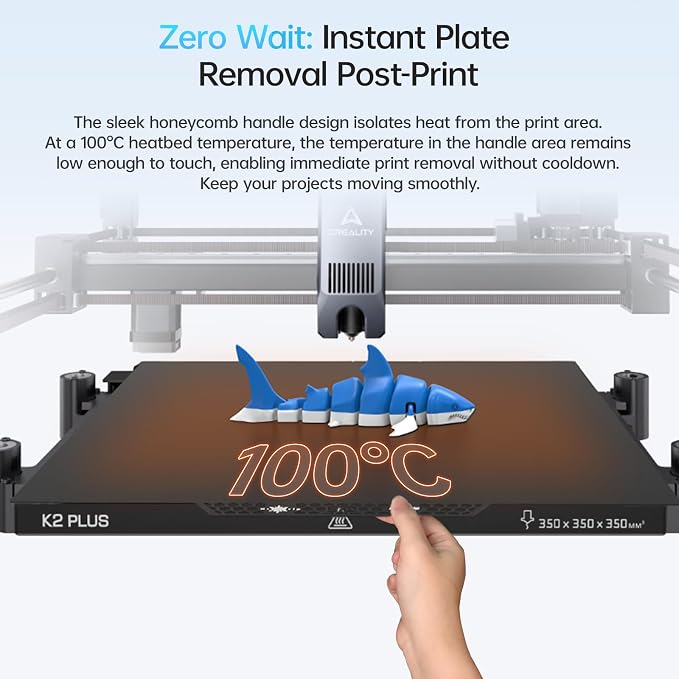 BIQU CryoGrip Pro Glacier 370x370mm Panda Build Plate - Image 3