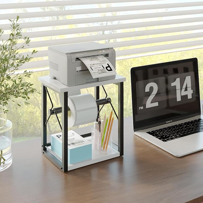 Label Holder for Rolls and Fan-Fold Labels, Shipping Thermal Label Holder - Image 8