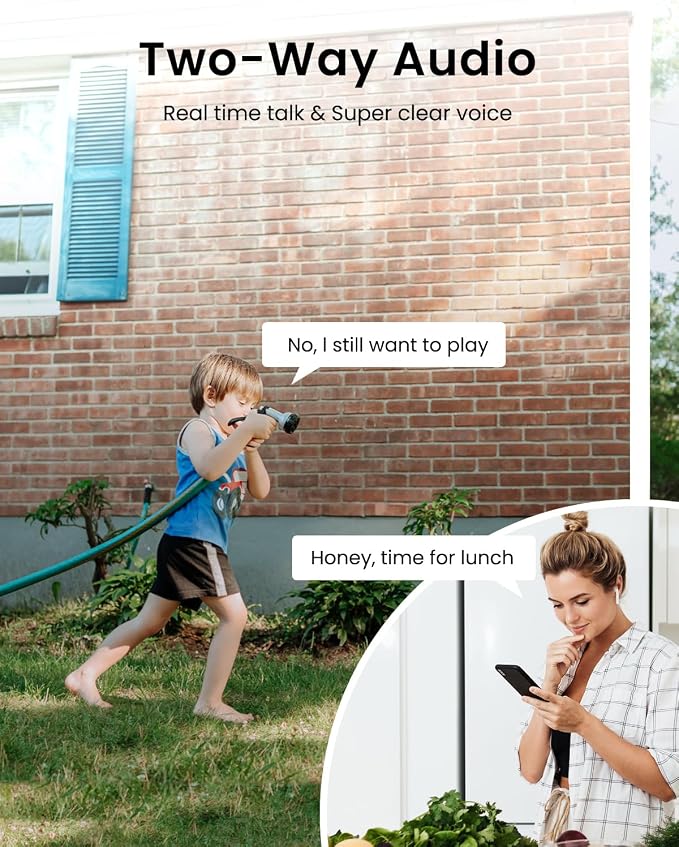 ANRAN 2K Cameras for Home Security Outside, Solar Security Cameras Wireless - Image 6