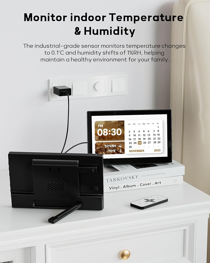 Mesqool 10.1" Dementia Clock for Seniors - Image 5
