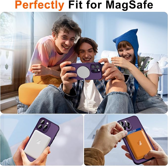 for iPhone 15 Pro Case with Privacy Screen Protector and Camera Protection - Image 4