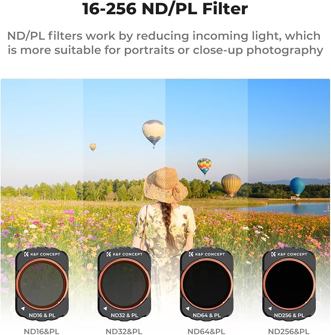 K&F CONCEPT UV/CPL/ND Filter Set Compatible - Image 4