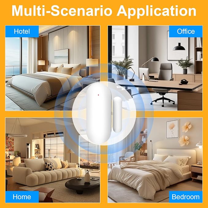 WiFi Magnetic Door Sensor Alarm - Image 8