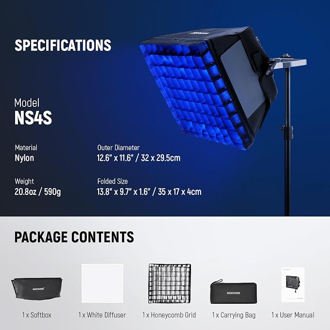 NEEWER Upgraded Softbox Diffuser - Image 8