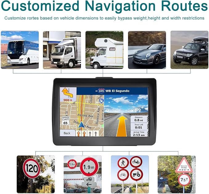 7-Inch HD Touchscreen GPS Navigator - Image 3