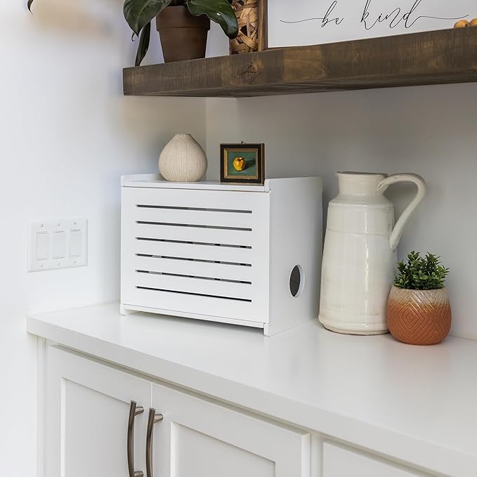 Wooden WiFi Router Storage Box - Image 2