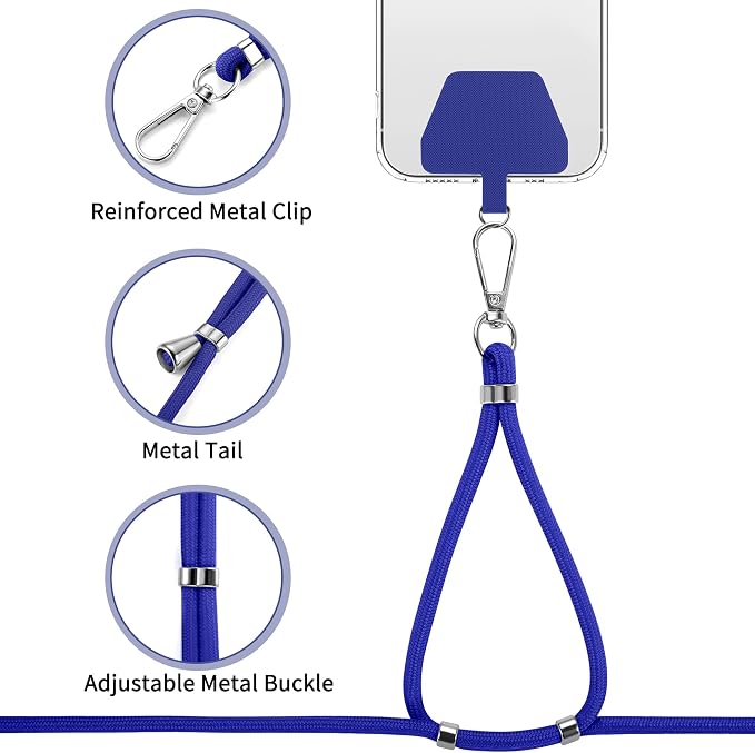 CACOE Phone Lanyard 2 Pcs-2 Pcs Adjustable Neck Strap, Universal Crossbody - Image 2