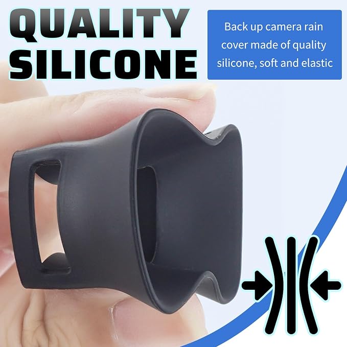 Car Backup Camera Rain Shield Silicone, Backup Camera - Image 5