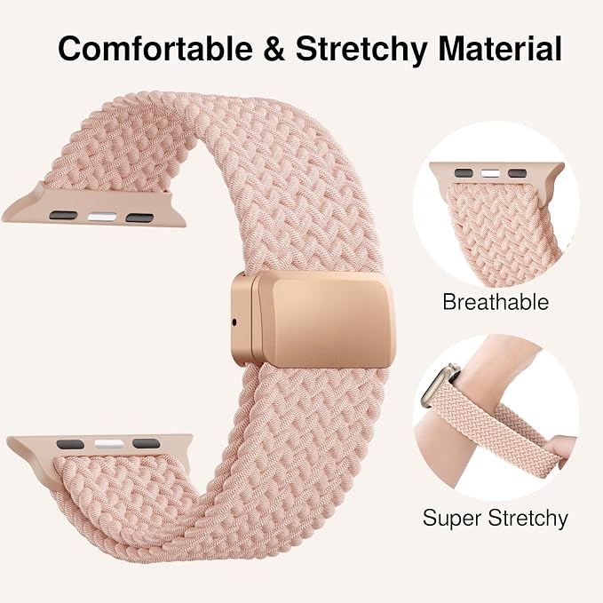 Braided Stretchy Band Compatible - Image 3