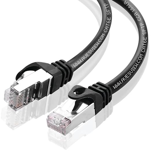 CAT 6 Shielded 50 ft Ethernet Cable, Indoor High-Speed 10Gbps Snagless Shielded - Image 2