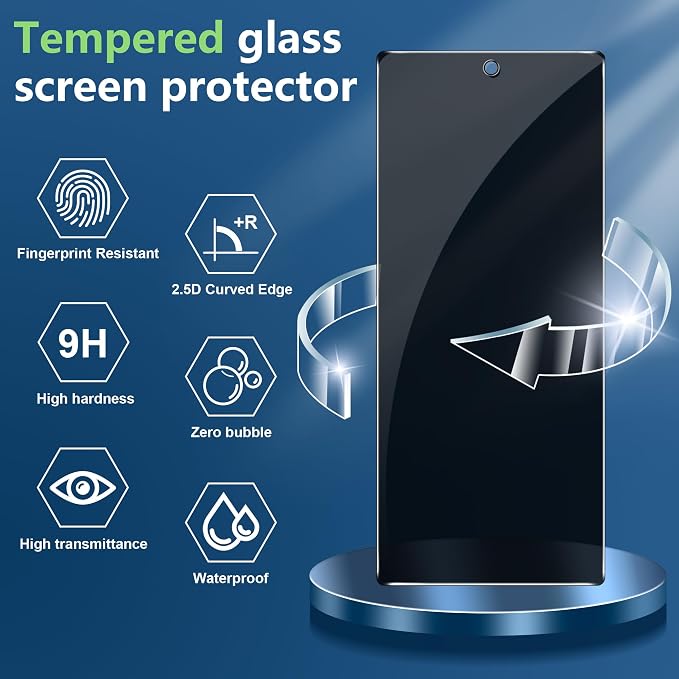 for Samsung Galaxy Z Fold 7 Privacy Screen Protector - Image 2