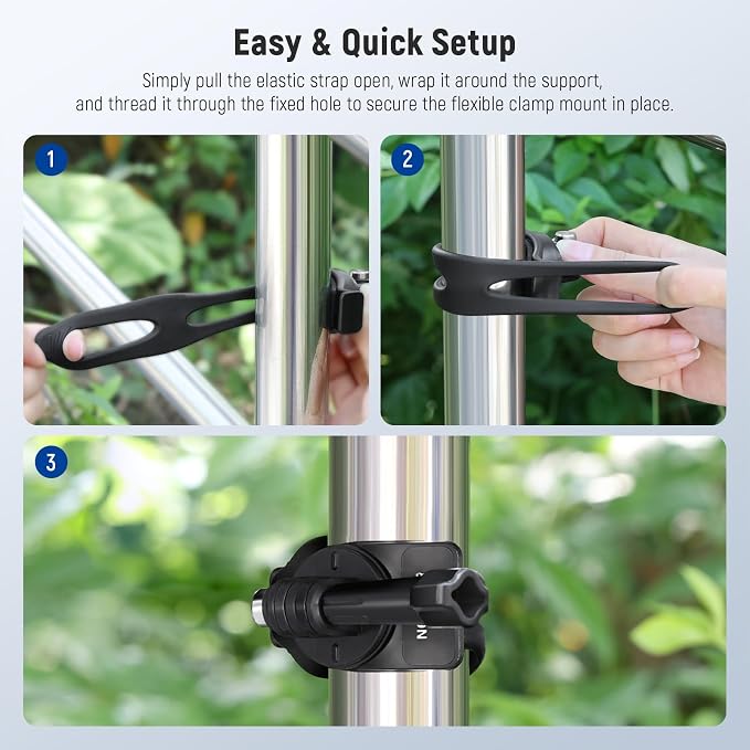 NEEWER Flexible Mount Wrap Band Compatible - Image 5