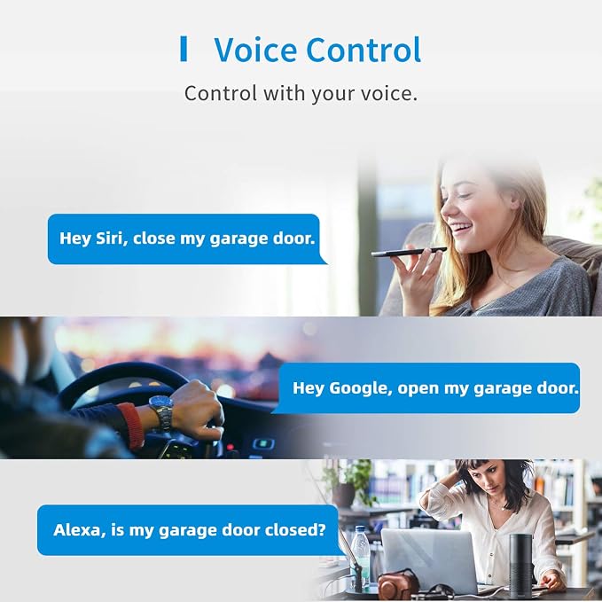 meross Smart Garage Door Opener Remote, Compatible - Image 5