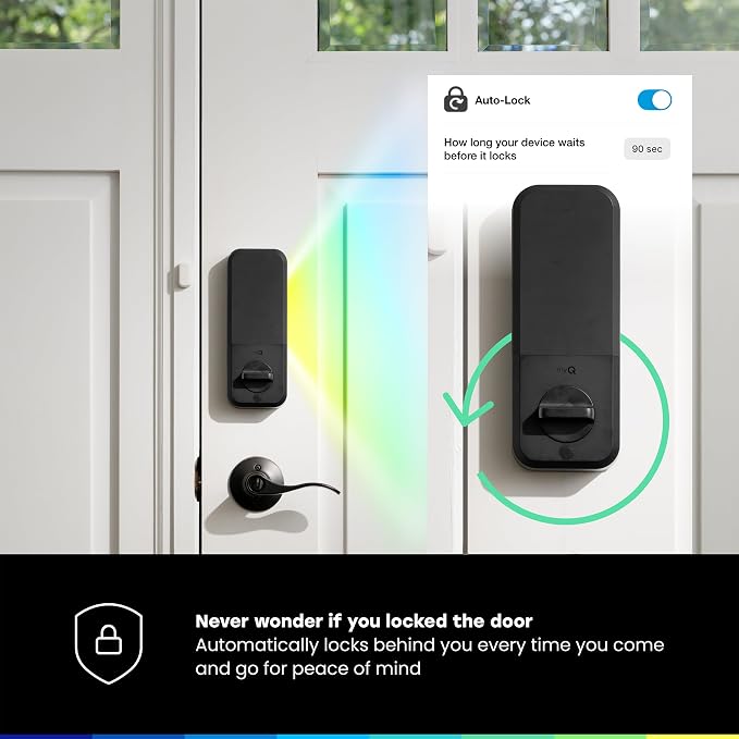 myQ Smart Access Starter Kit: Secure View™ 3-in-1 Smart Lock + Garage Door - Image 5