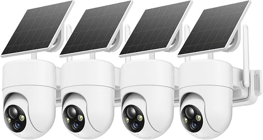 Oculview 2K Solar Security Cameras Wireless Outdoor, Cameras by Oculview