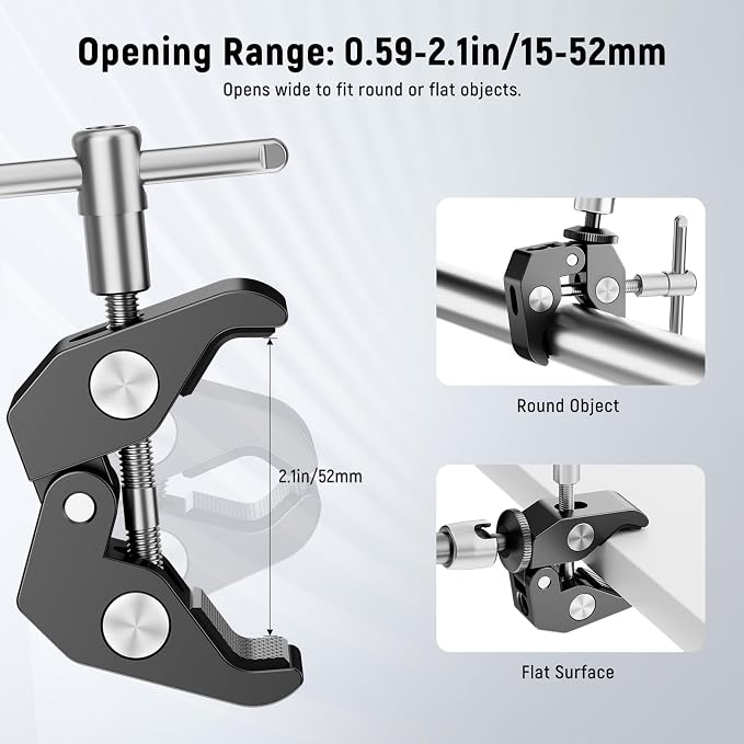 NEEWER 9.8"/25cm Adjustable Magic Arm - Image 5