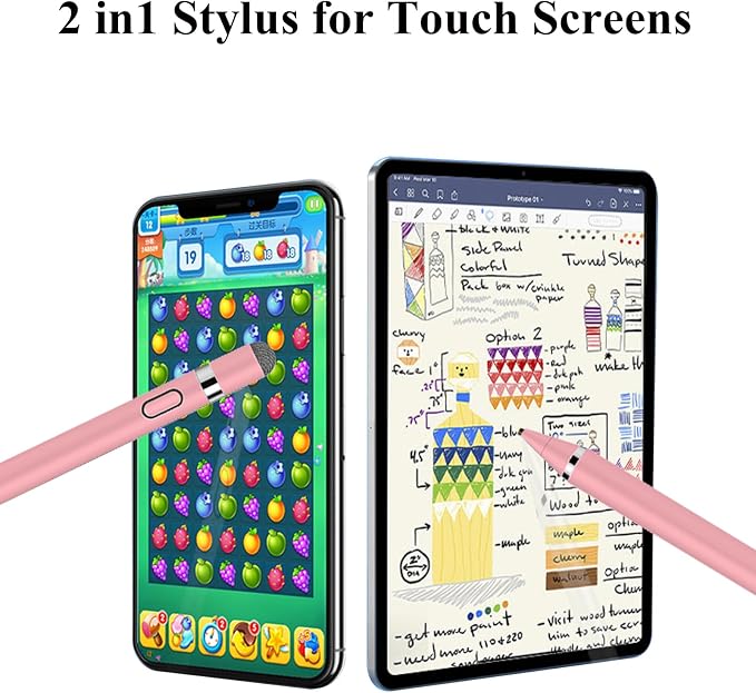 CMARS Active Stylus Pen for Touchscreen, Rechargeable Universal Pencil for iPad - Image 5