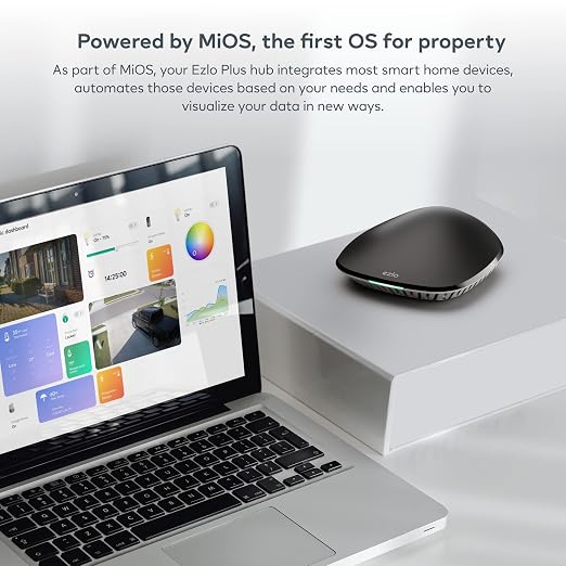 EzloPlus Smart Home Hub with Zigbee & Z-Wave. Works with Wi-Fi Devices - Image 5
