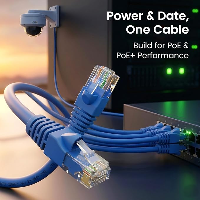 GEARit Cat 6 Ethernet Patch Cable 5 ft Blue - Image 7