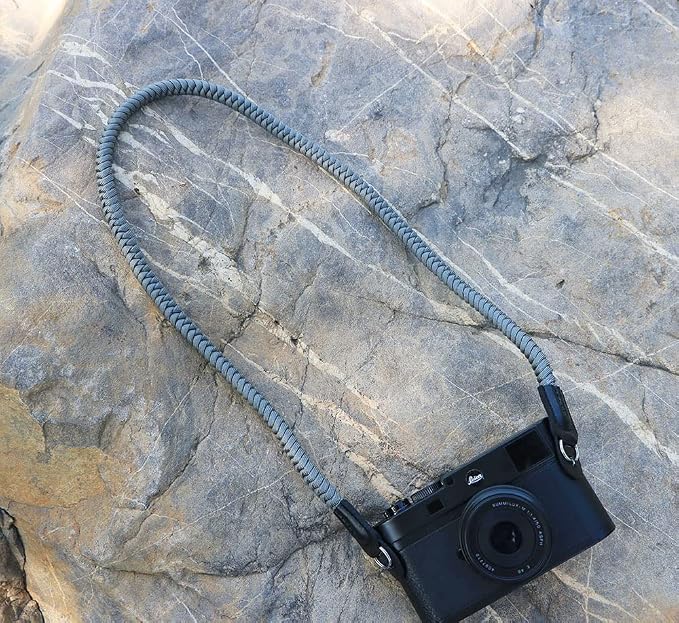 Paracord Woven Camera Neck Shoulder Strap Belt Hand Compatible - Image 2
