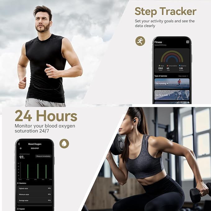 Smart Ring for Women & Men, Fitness Tracker - Image 4