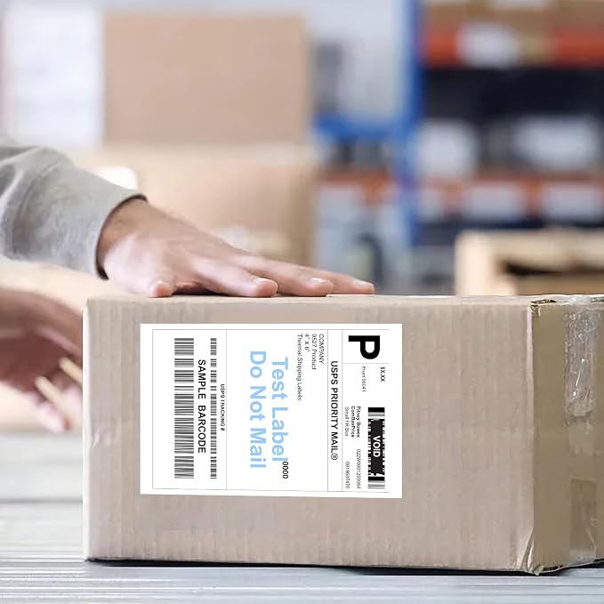 9527 Product 4x6 Blank Direct Thermal Shipping Labels - Image 7